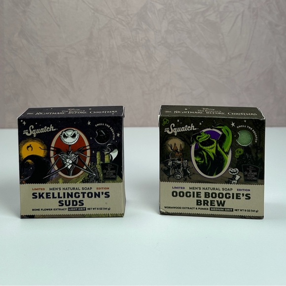 Dr. Squatch Other - Dr. Squatch Skellington's Suds and Oogie Boogie's Brew Soap Set